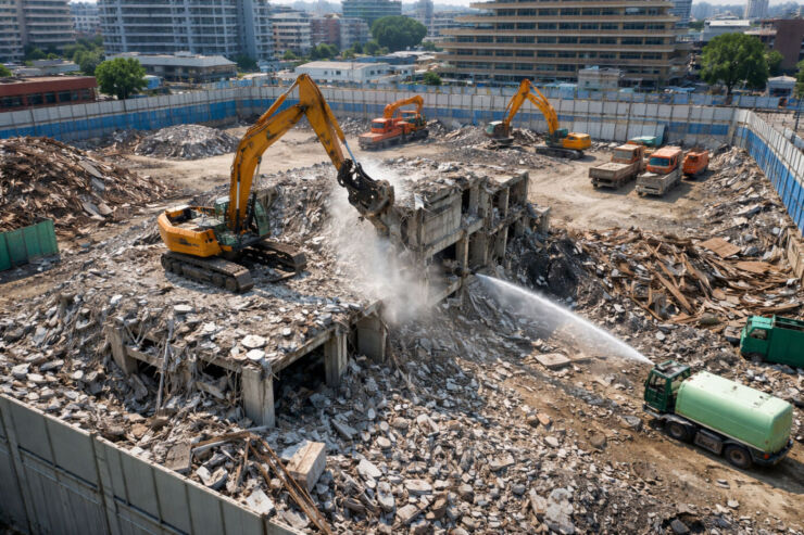 建物本体の解体